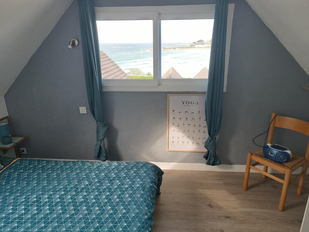 Maisonnette Vue Mer Panoramique Trestel Plage 4 Personnes Trévou-Tréguignec Dış mekan fotoğraf